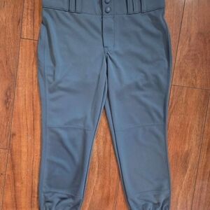 Girls Gray Champro Softball Sports Pants - SIZE XL NWT!!!
